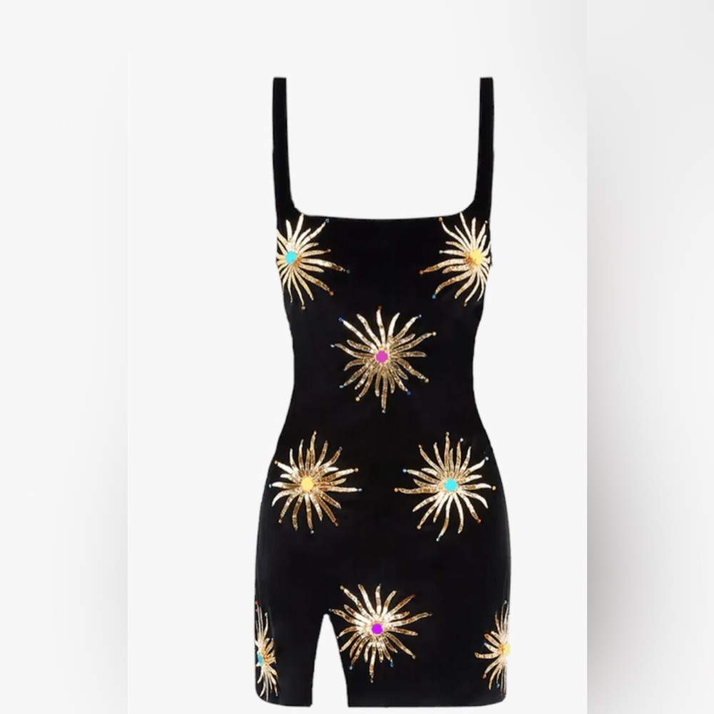 Black Oceanus Callie Dress